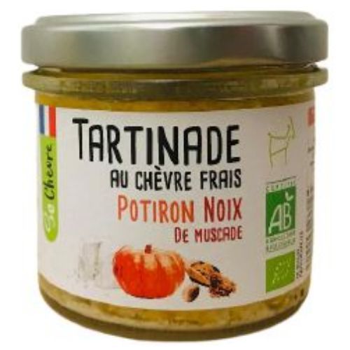 Tartinade au chèvre frais / Potiron Noix de Muscade