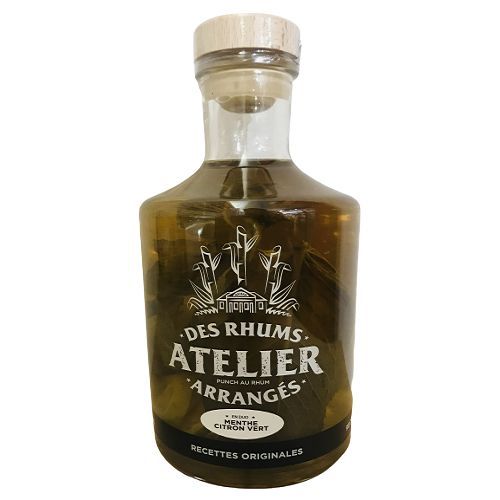 Atelier des rhums arrangés - MENTHE CITRON VERT