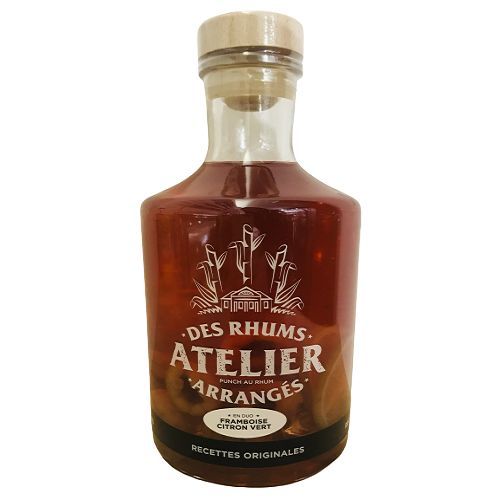 Atelier des rhums arrangés - FRAMBOISE CITRON VERT