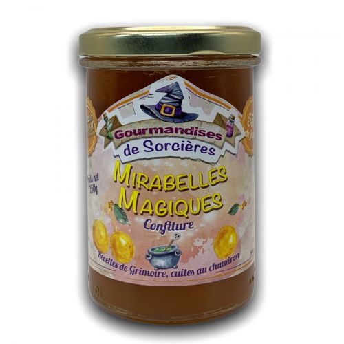 Coffret dégustation de confitures coffret 105 grs Abricots - Mûres -  Mirabelles - Griottes