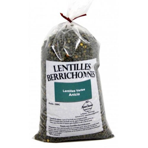 Lentilles vertes 345g - Grain de Luce